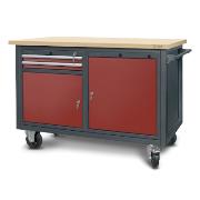 Workshop trolley HWW04: 1 cabinet S11, 1 cabinet S12 (2 drawers, 2 lockers)