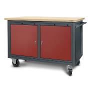 Workshop trolley HWW04: 2 cabinets S12 (2 lockers)