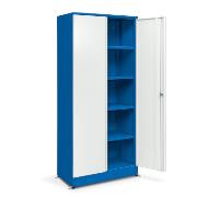 Universal cabinet HSP01, with 4 painted shelves, 910x1973x450 [mm]