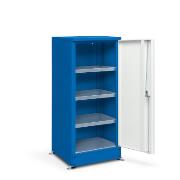 Universal cabinet HSP01, with galvanised shelves, for self-assembly, 455x1123x450 [mm]
