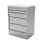 
Workshop cabinet HSW07: 5 drawers (2xD70 1xD140 2xD210)