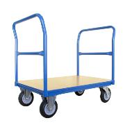 Platform truck with 2 tubular push handles [1135 x 1005 x 700]