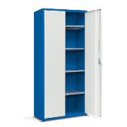 Szafa metalowa HSP01 z półkami z blachy ocynkowanej, 814x1820x450 [mm]