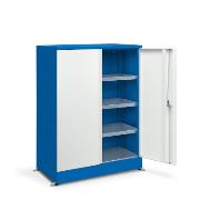 Szafa metalowa  uniwersalna HSP01 z półkami z blachy ocynkowanej, 910x1123x450