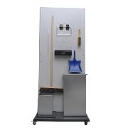Trolley with accessories for cleaning - 5S