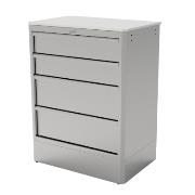 
Workshop cabinet HSW07: 4 drawers (2xD140 2xD210)