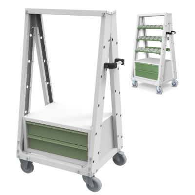 JOTKEL|27041|
Trolley with drawers for CNC tool holders - construction