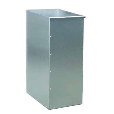 Galvanized basket for waste segregation containers - kliknij zdjęcie aby powiększyć Galvanized basket for waste segregation containers
