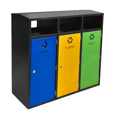 External waste segregation bin Cat. No. 80401 - kliknij zdjęcie aby powiększyć External waste segregation bin Cat. No. 80401