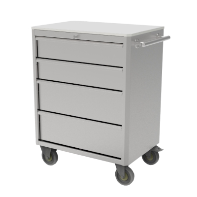 Workshop trolley made of stainless steel Cat. No. 55047 Workshop trolley made of stainless steel Cat. No. 55047