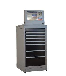 Master type dispensing cabinet