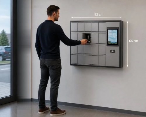 Elektroniczny depozytor kluczy Elektroniczny depozytor na klucze
