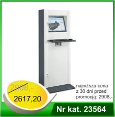 Metalowa szafa na komputer HSC03 - Nr kat. 23564 - RAL 7016-7035