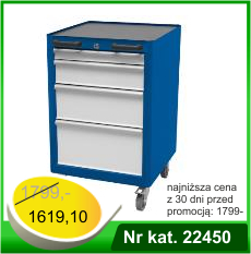 Wózek warsztatowy - kontenerek podblatowy – Nr kat. 22450