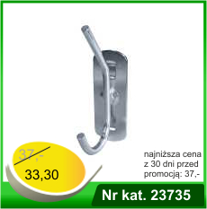 Zawieszka uniwersalna cynkowana pojedyncza typ H -  Nr kat. 23735