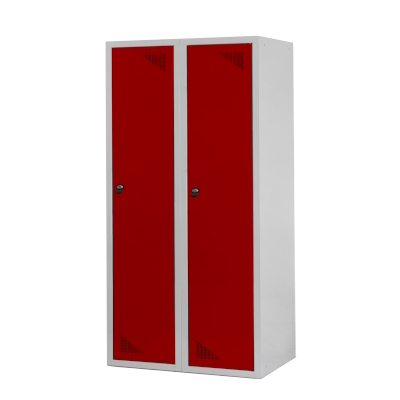 Szafka szkolna 2 schowkowa o wysokości 1500 mm